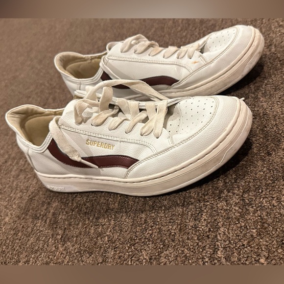 Superdry Champs Sports Cream Sneakers Japan 10 - Picture 3 of 8